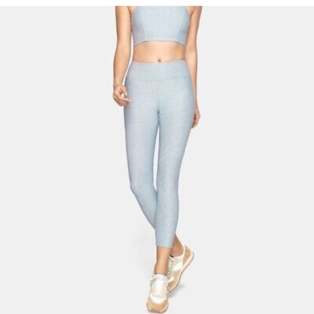 Outdoor Voices Warm Up leggings size M ice blue